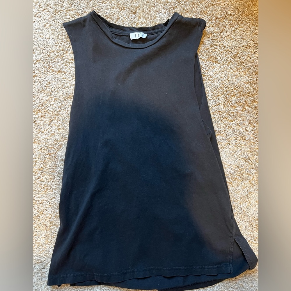[Tobi] Black tank top